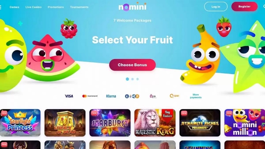 Entdecken Sie das Nomini Online Casino