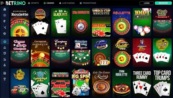Dealer live Betrino
